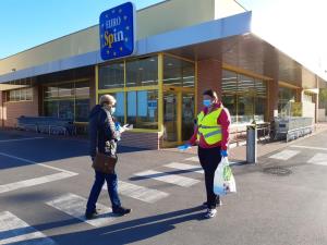 Zahvala prostovoljcem za razdeljevanje mask 2